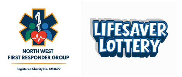 North West First Responder Group Lifesaver Lottery logo